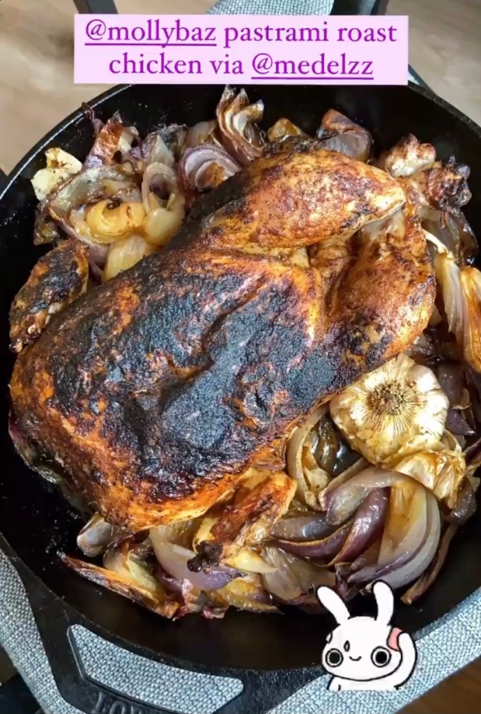 pastrami roast chicken
